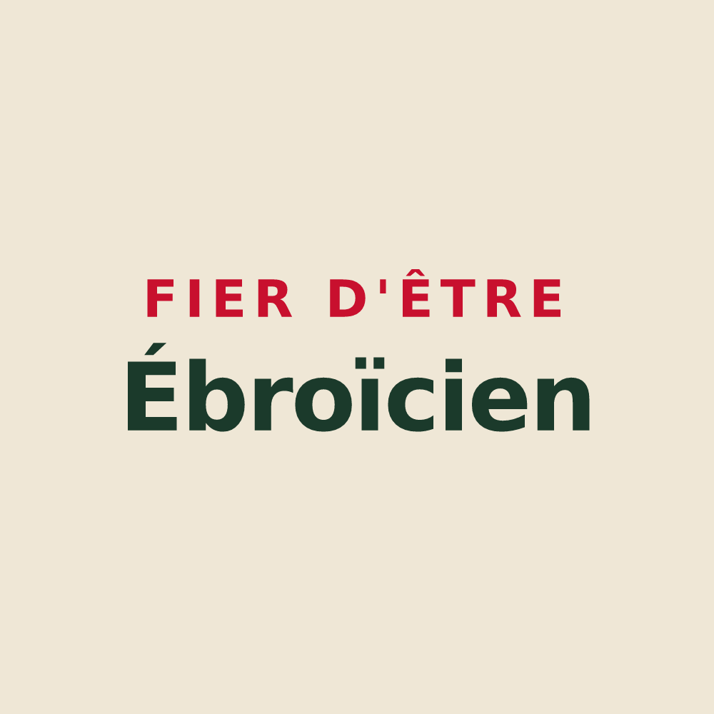 Tote bag « Fier d'être Ébroïcien » — design pour Évreux