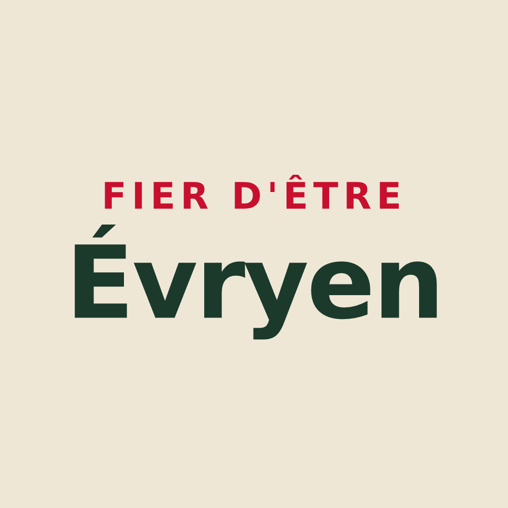 Tote bag « Fier d'être Évryen » — design pour Évry-Courcouronnes