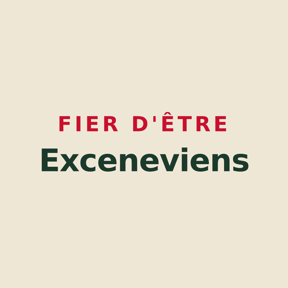 Tote bag « Fier d'être Exceneviens » — design pour Excenevex