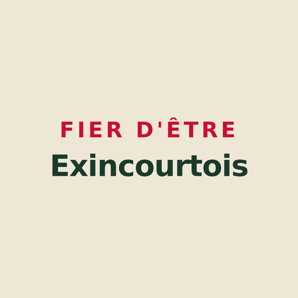 Tote bag « Fier d'être Exincourtois » — design pour Exincourt