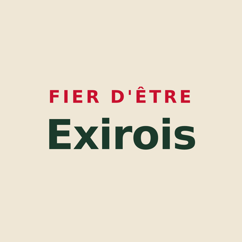 Tote bag « Fier d'être Exirois » — design pour Exireuil