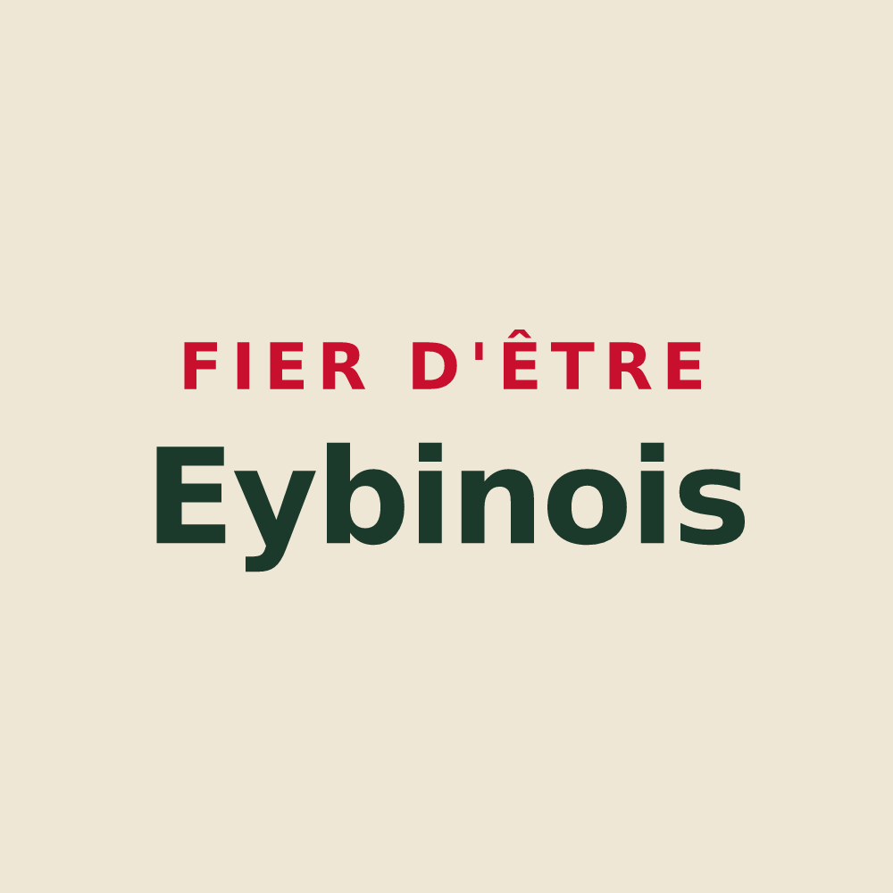 Tote bag « Fier d'être Eybinois » — design pour Eybens
