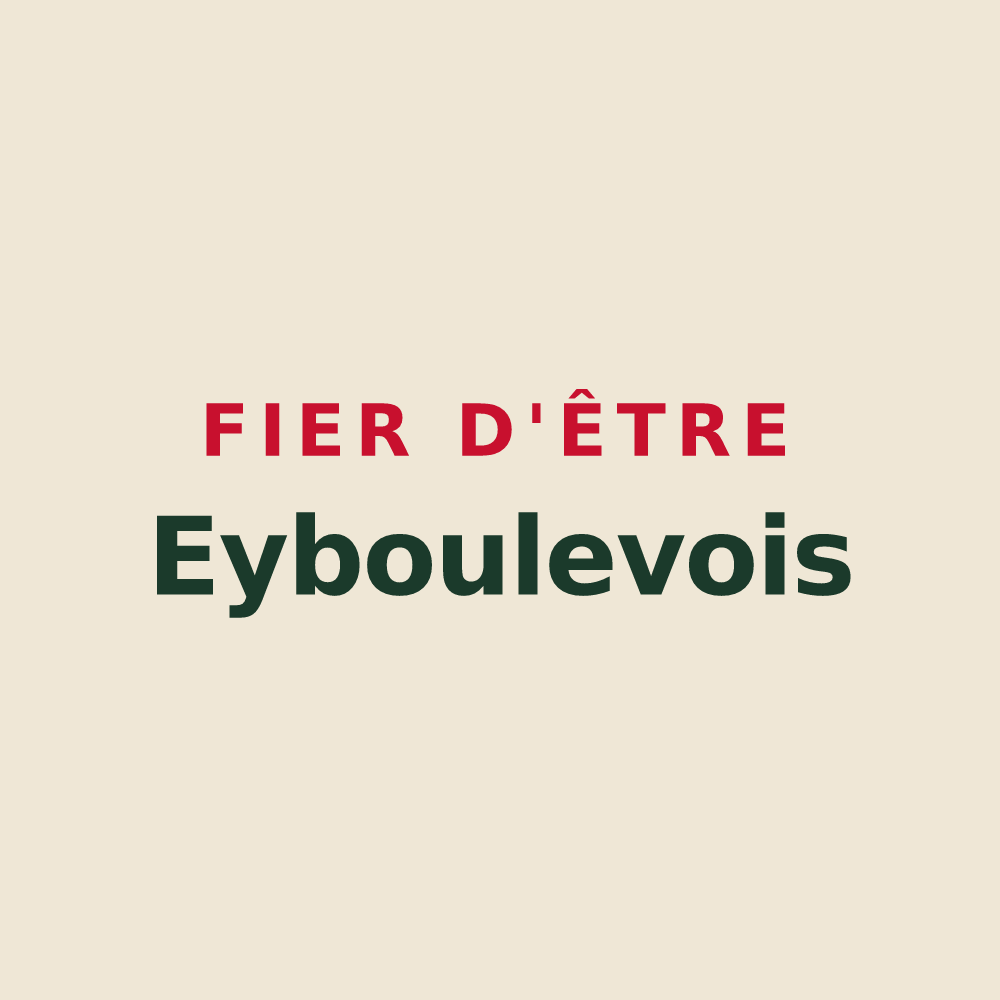 Tote bag « Fier d'être Eyboulevois » — design pour Eybouleuf
