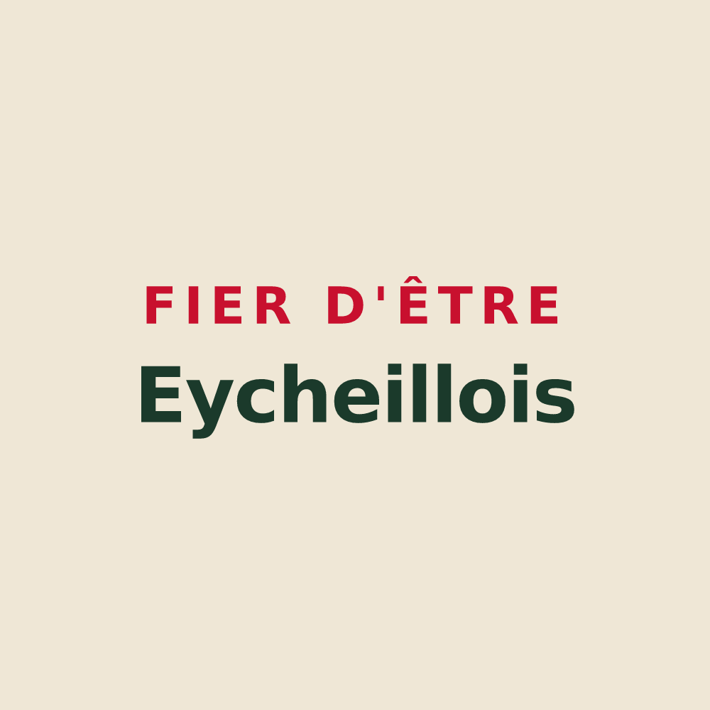 Tote bag « Fier d'être Eycheillois » — design pour Eycheil