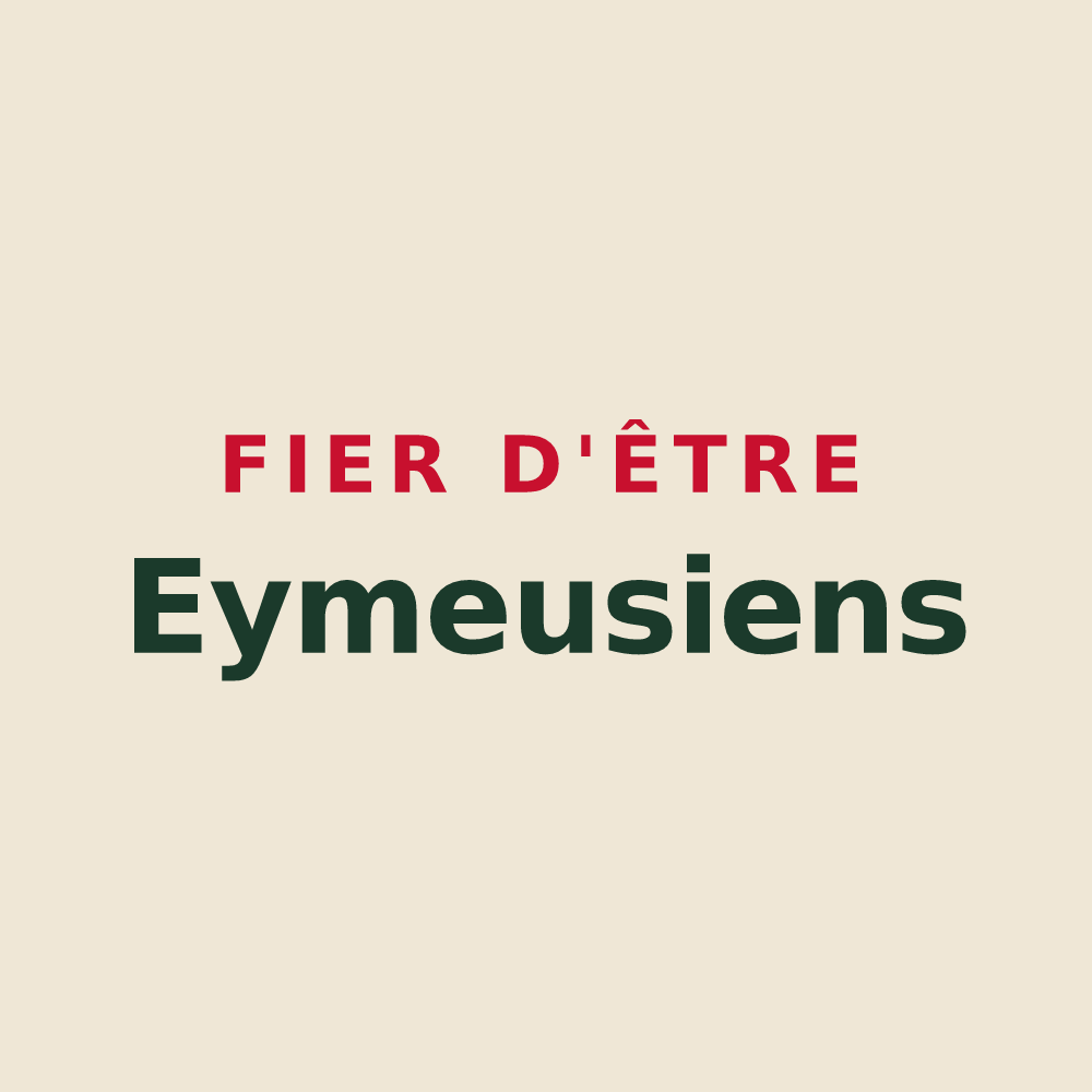 Tote bag « Fier d'être Eymeusiens » — design pour Eymeux