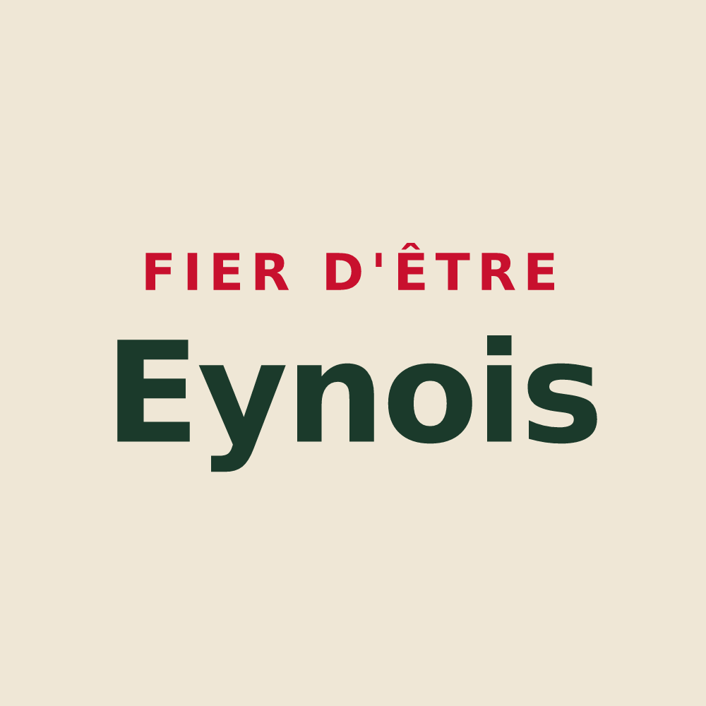 Tote bag « Fier d'être Eynois » — design pour Eyne