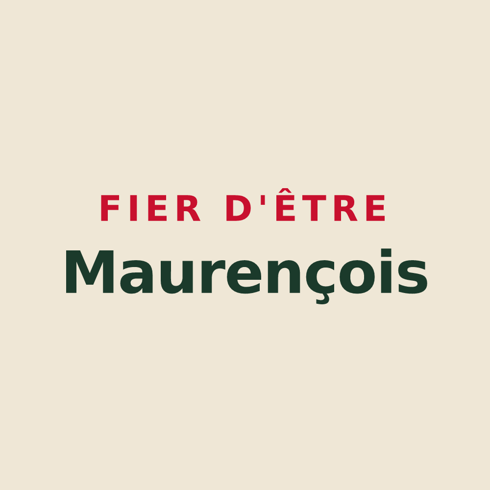 Tote bag « Fier d'être Maurençois » — design pour Eyraud-Crempse-Maurens