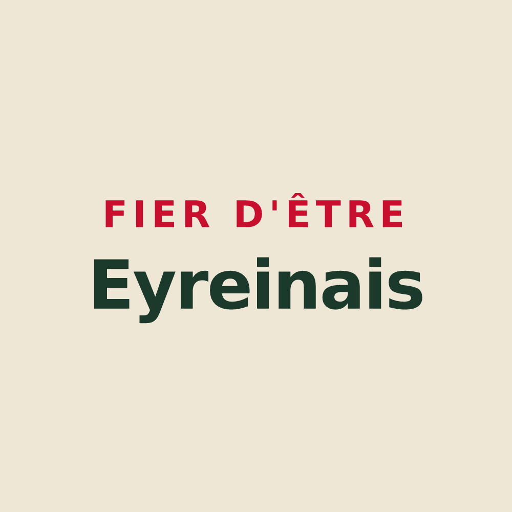 Tote bag « Fier d'être Eyreinais » — design pour Eyrein