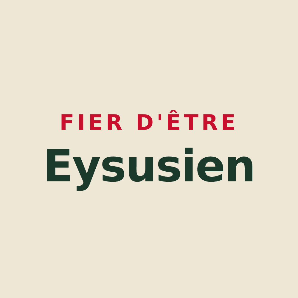 Tote bag « Fier d'être Eysusien » — design pour Eysus