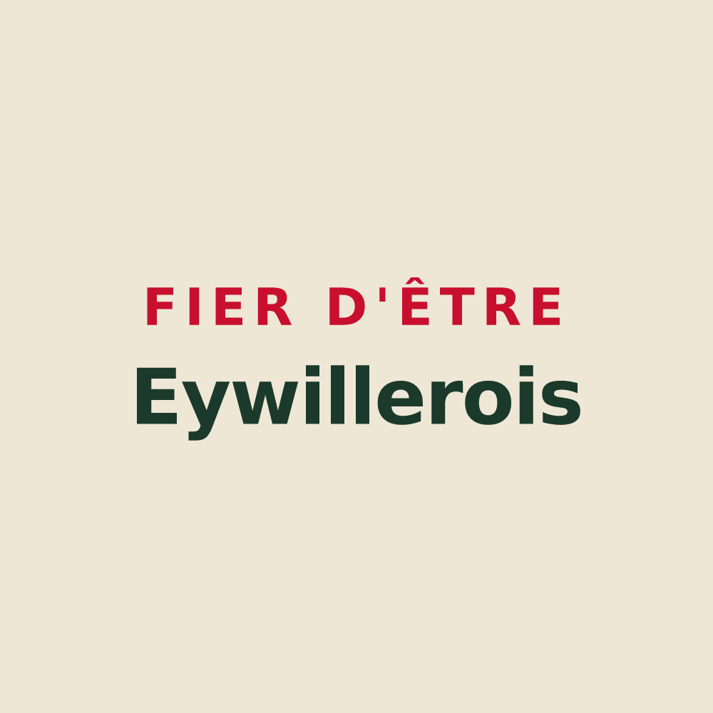 Tote bag « Fier d'être Eywillerois » — design pour Eywiller