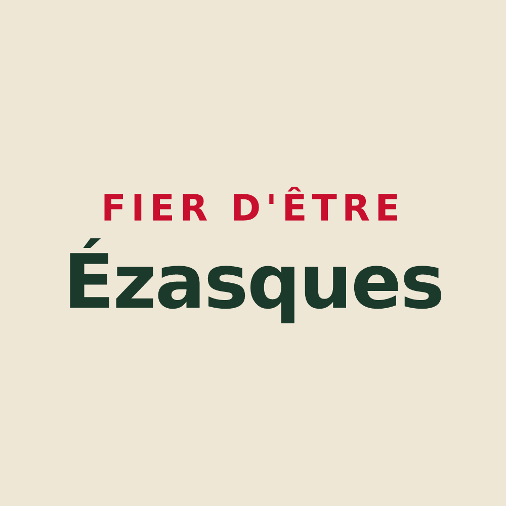 Tote bag « Fier d'être Ézasques » — design pour Èze