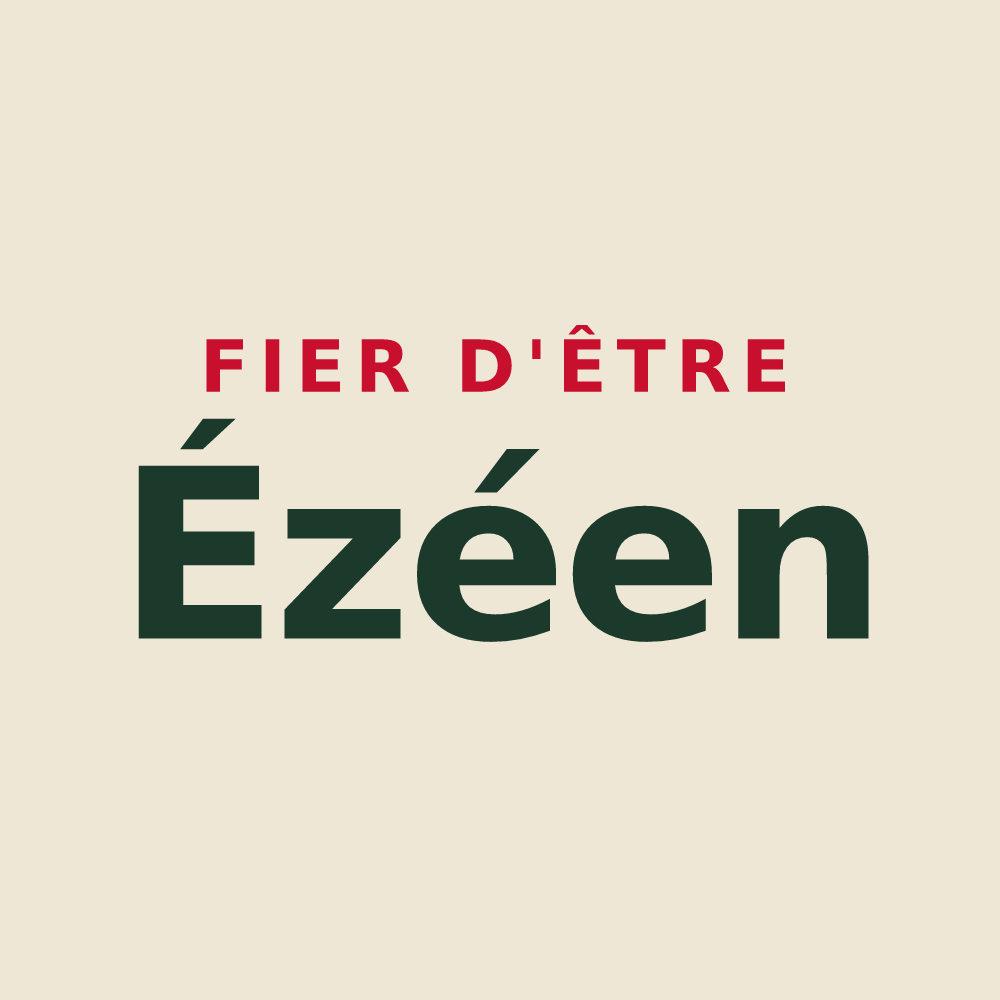 Tote bag « Fier d'être Ézéen » — design pour Ézy-sur-Eure
