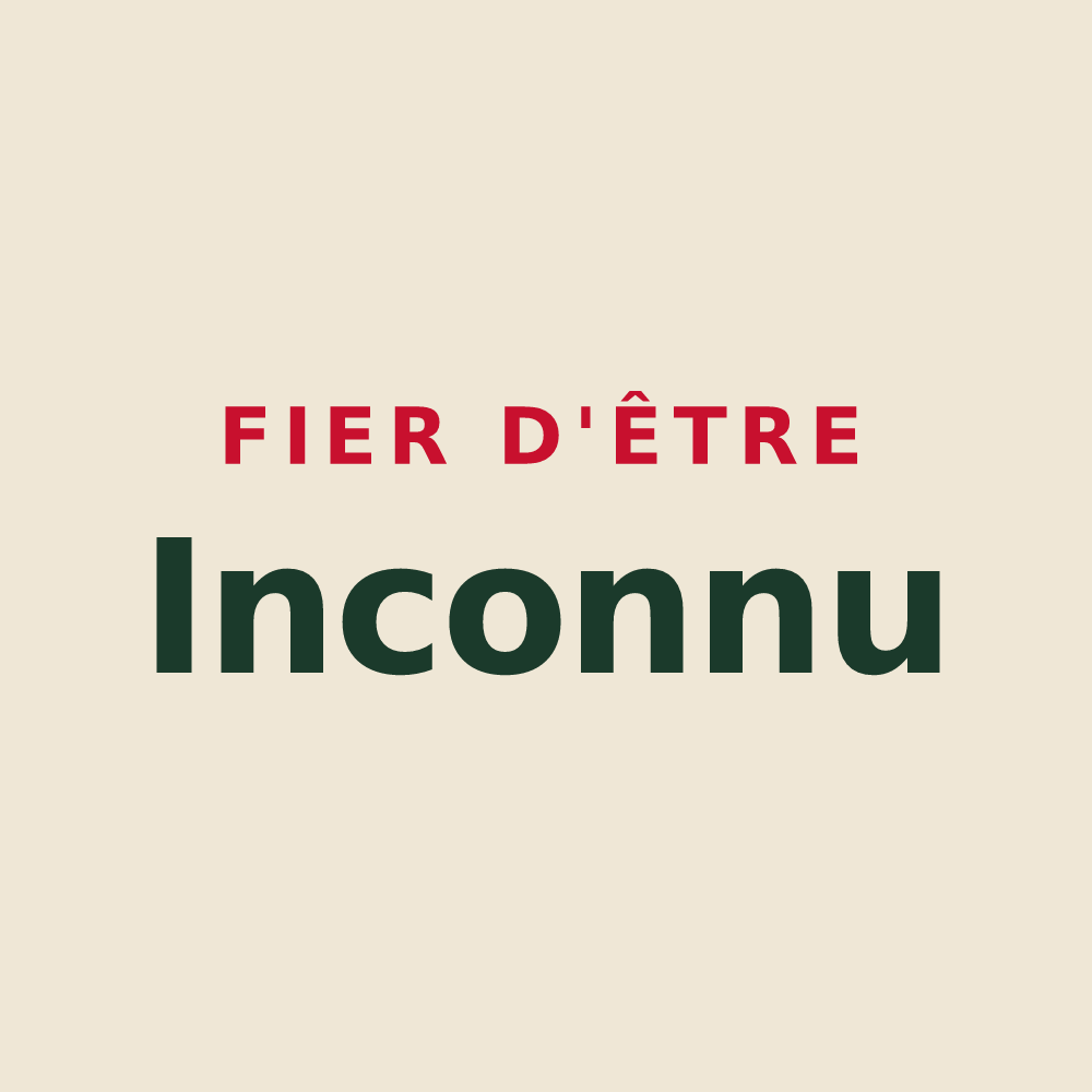 Tote bag « Fier d'être Inconnu » — design pour Faaa