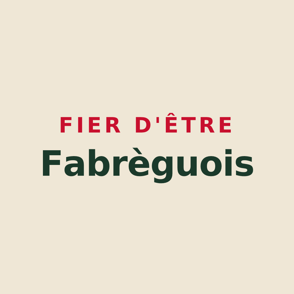 Tote bag « Fier d'être Fabrèguois » — design pour Fabrègues