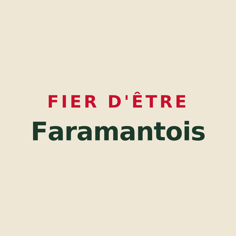 Tote bag « Fier d'être Faramantois » — design pour Faramans