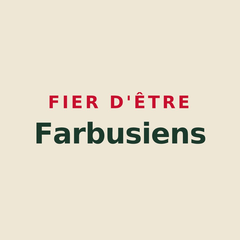 Tote bag « Fier d'être Farbusiens » — design pour Farbus