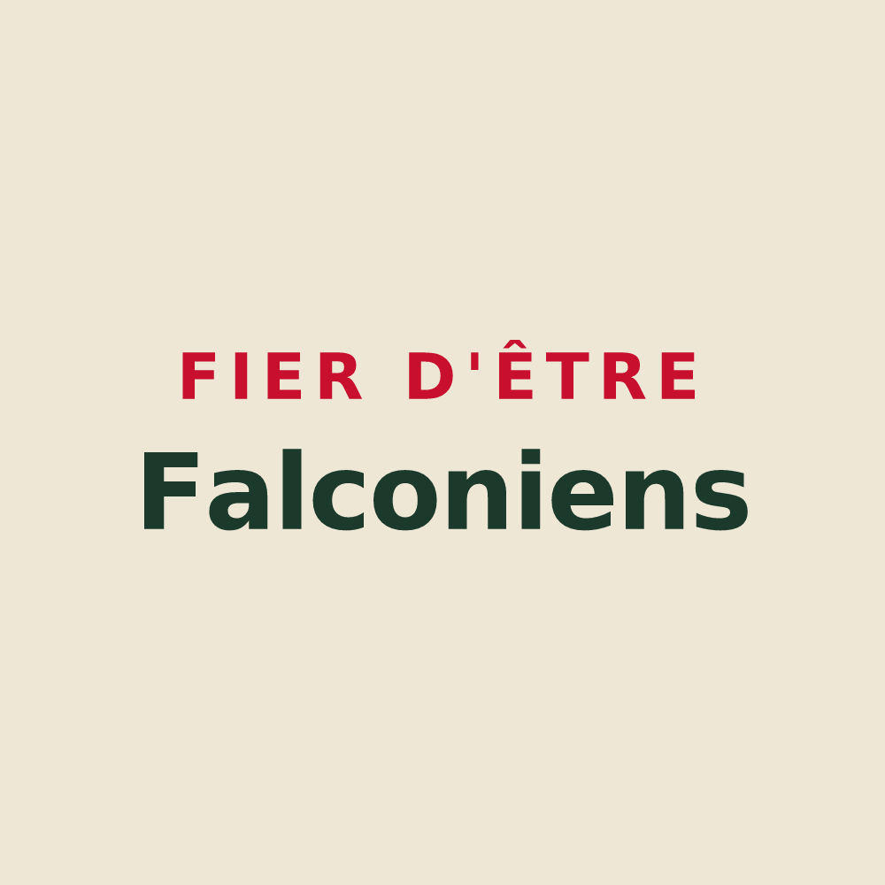 Tote bag « Fier d'être Falconiens » — design pour Faucogney-et-la-Mer