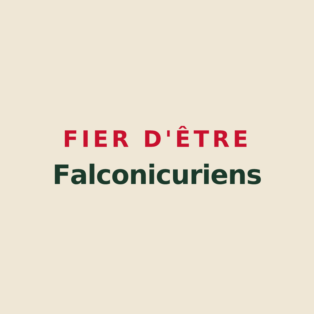 Tote bag « Fier d'être Falconicuriens » — design pour Fauconcourt