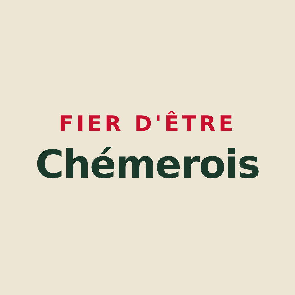 Tote bag « Fier d'être Chémerois » — design pour Faulquemont