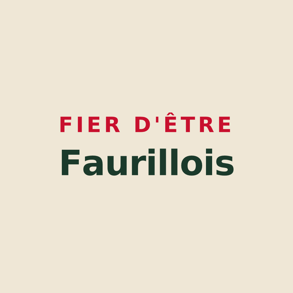 Tote bag « Fier d'être Faurillois » — design pour Faurilles