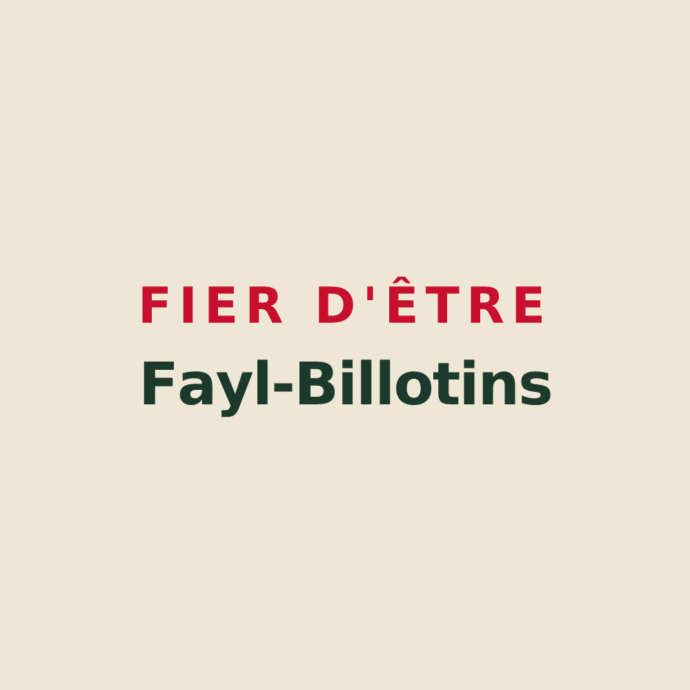Tote bag « Fier d'être Fayl-Billotins » — design pour Fayl-Billot