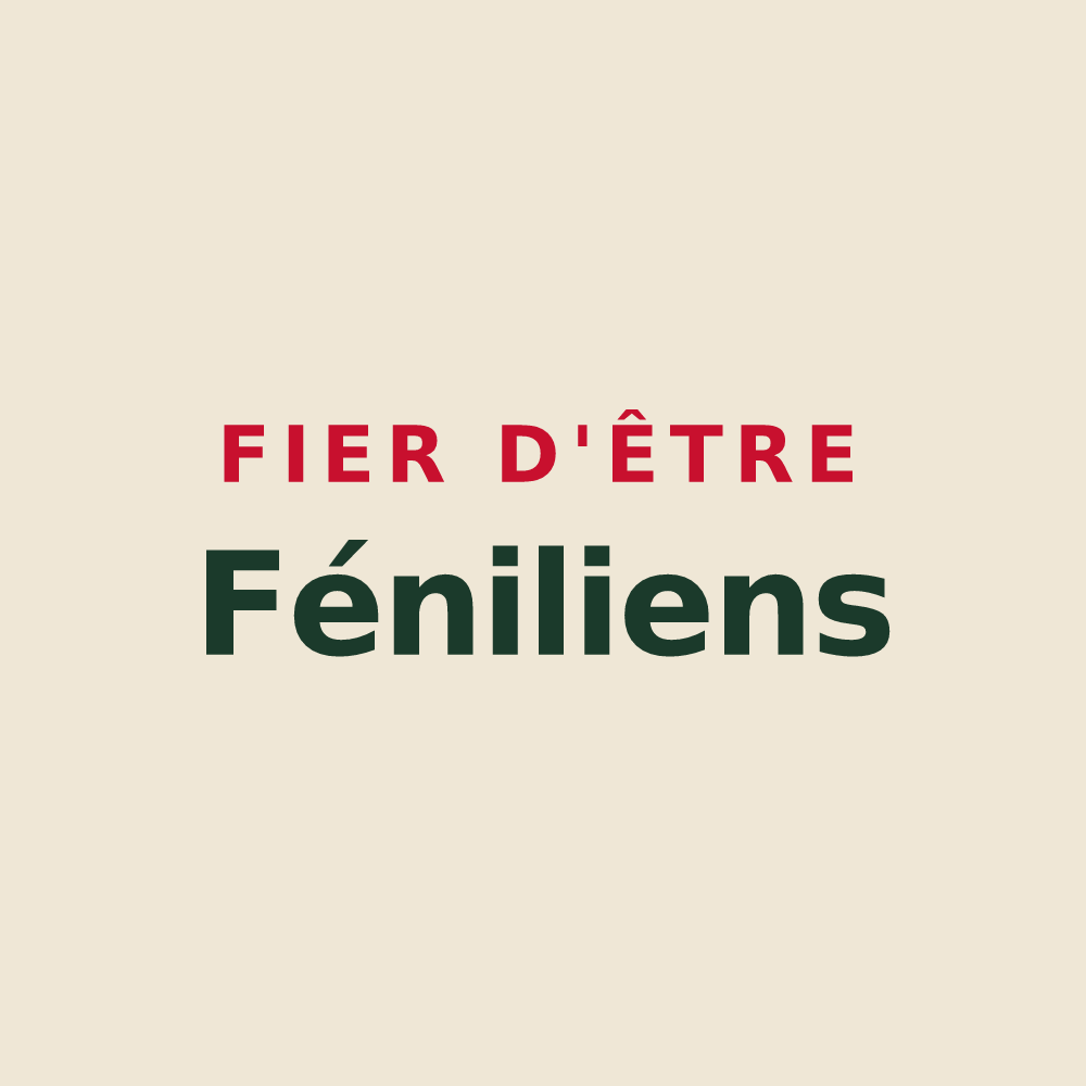 Tote bag « Fier d'être Féniliens » — design pour Feings