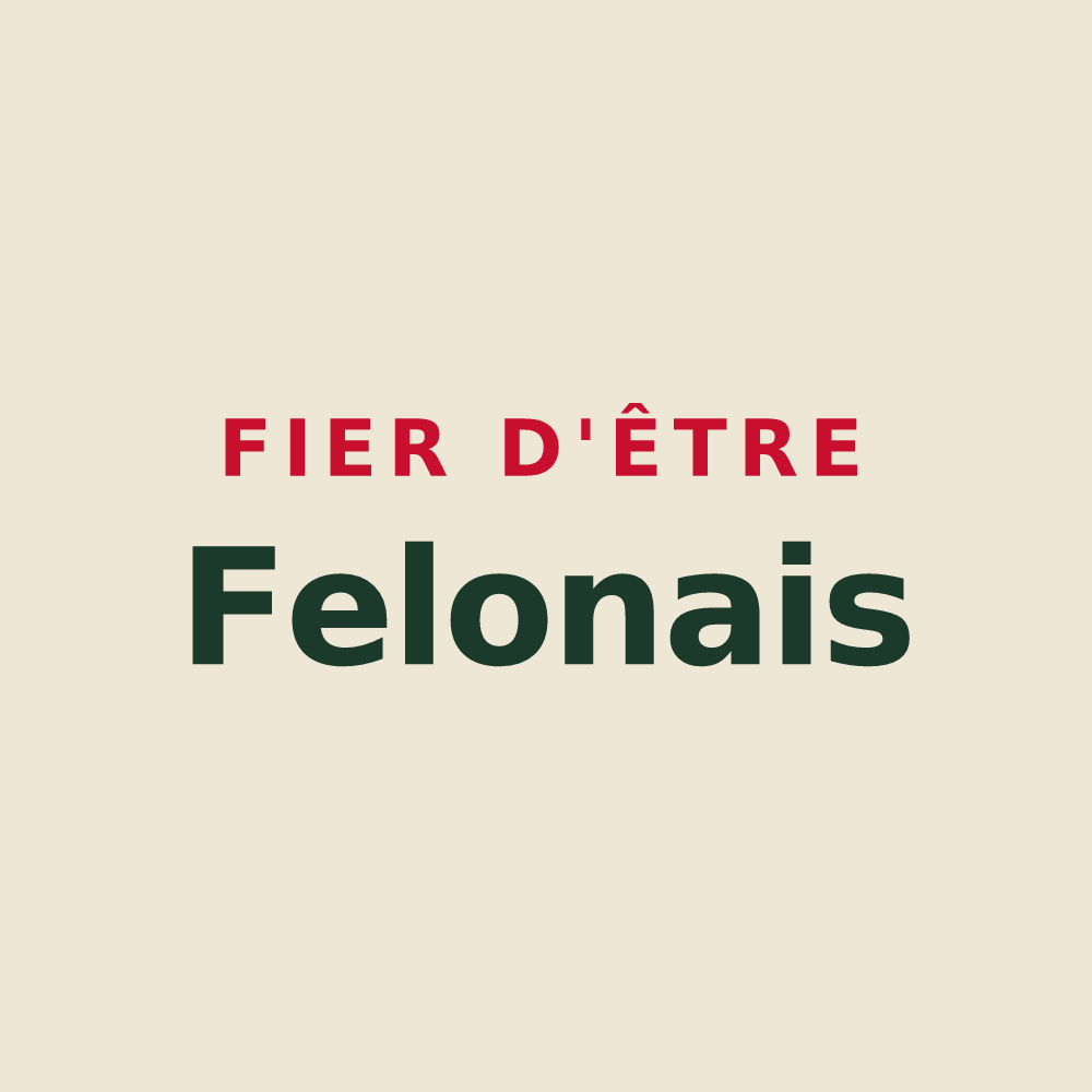 Tote bag « Fier d'être Felonais » — design pour Felon