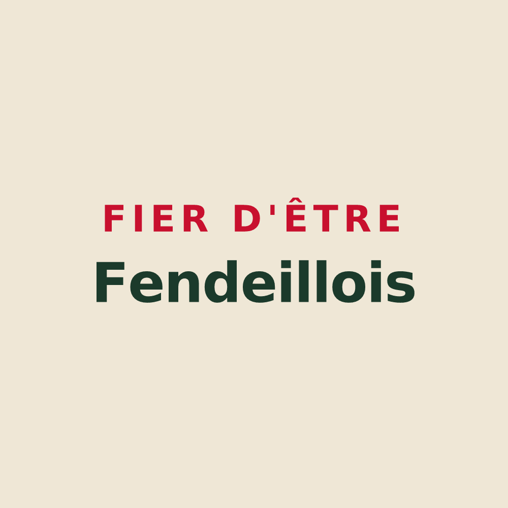 Tote bag « Fier d'être Fendeillois » — design pour Fendeille
