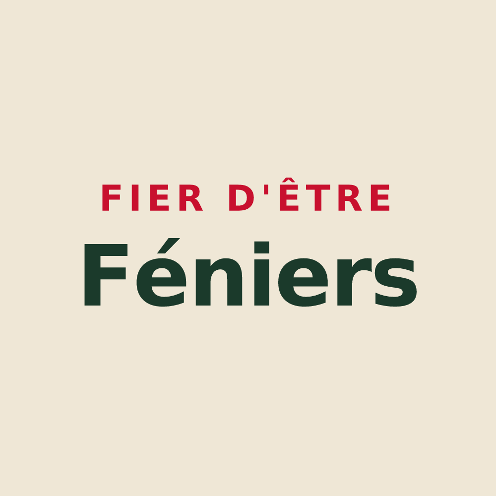 Tote bag « Fier d'être Féniers » — design pour Féniers