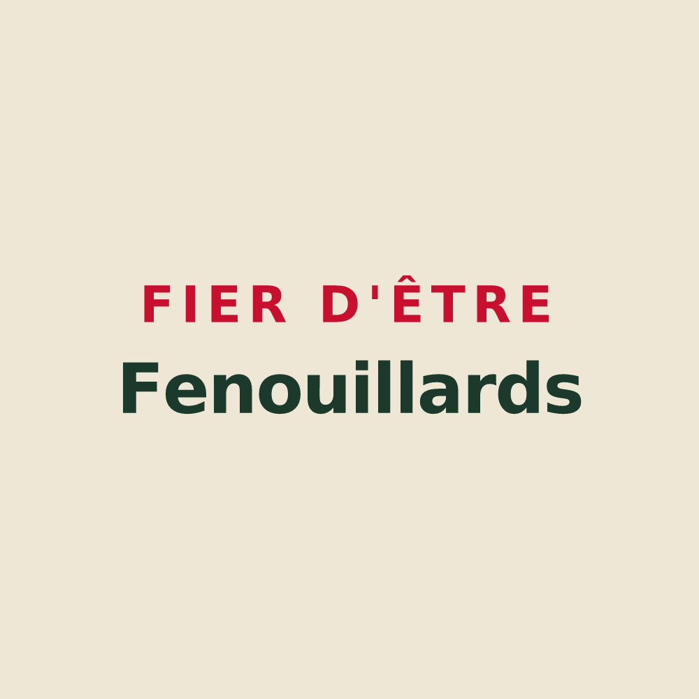 Tote bag « Fier d'être Fenouillards » — design pour Fenioux