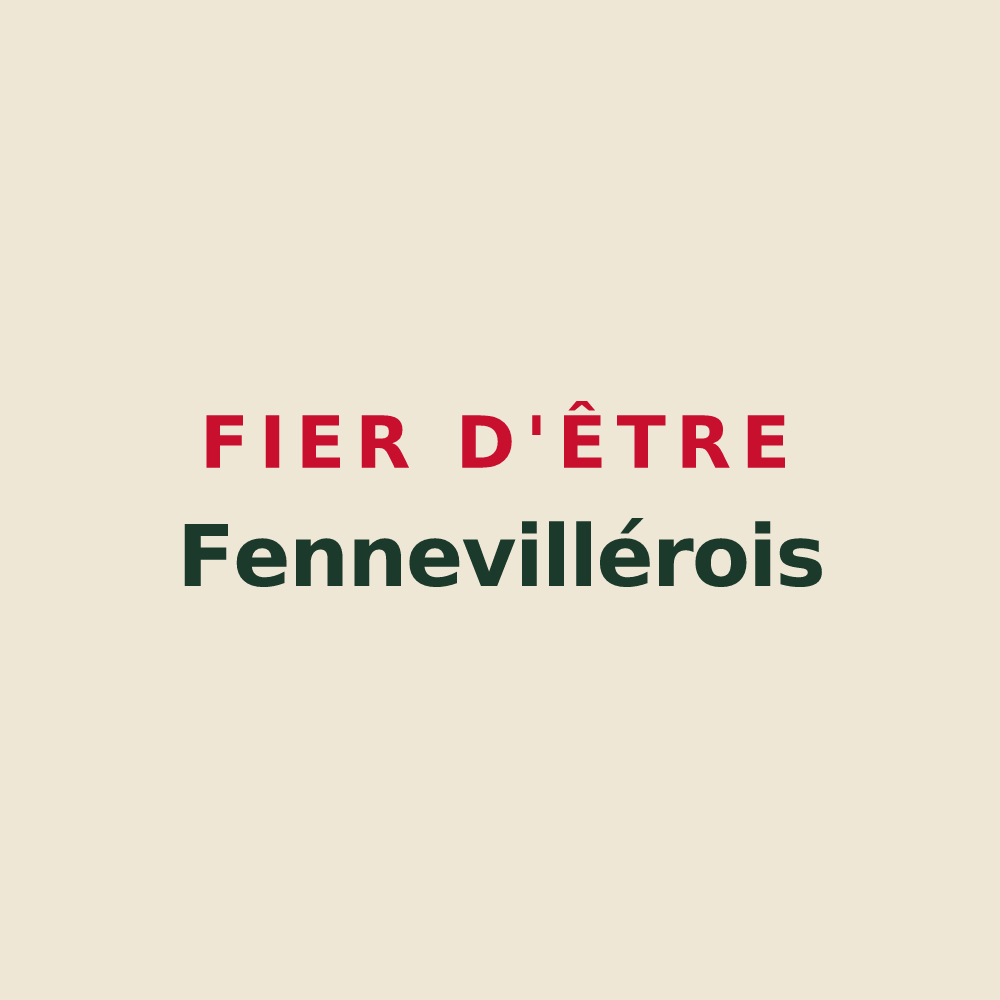 Tote bag « Fier d'être Fennevillérois » — design pour Fenneviller