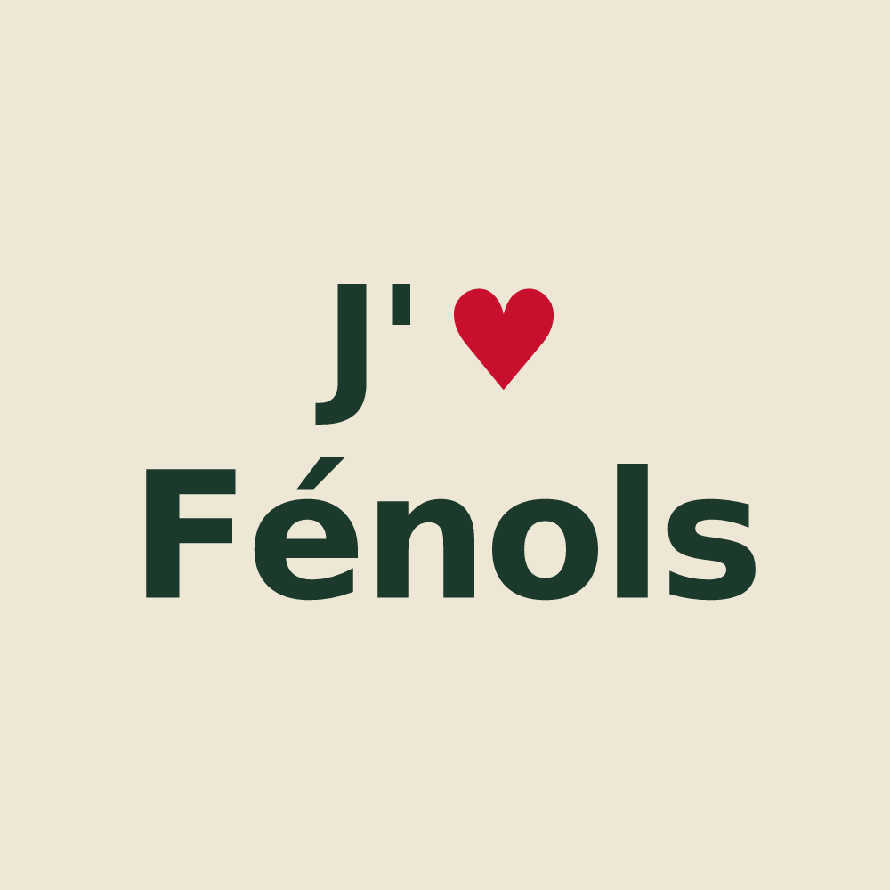 Tote bag personnalisé Fénols — design J'aime Fénols