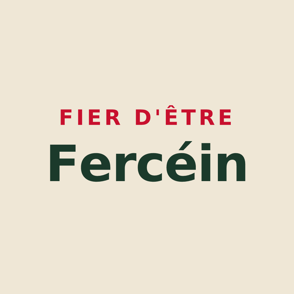 Tote bag « Fier d'être Fercéin » — design pour Fercé-sur-Sarthe