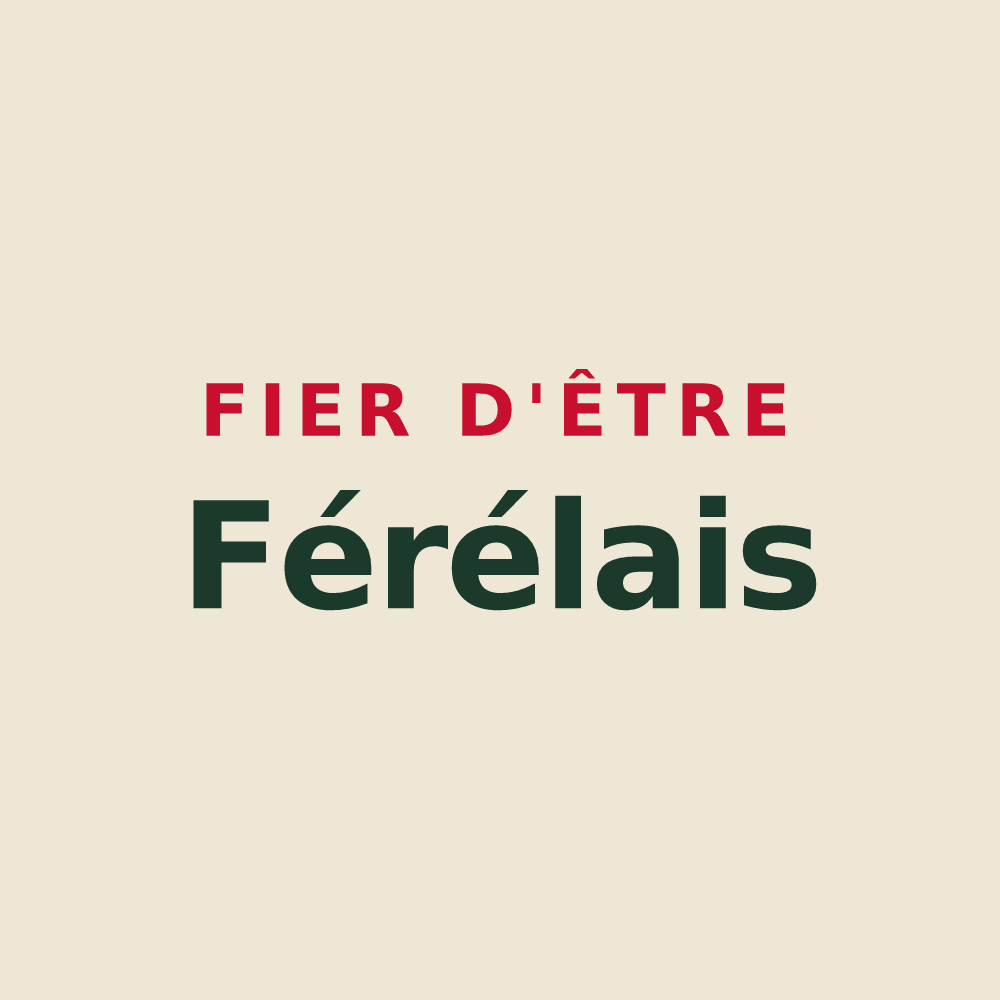 Tote bag « Fier d'être Férélais » — design pour Férel