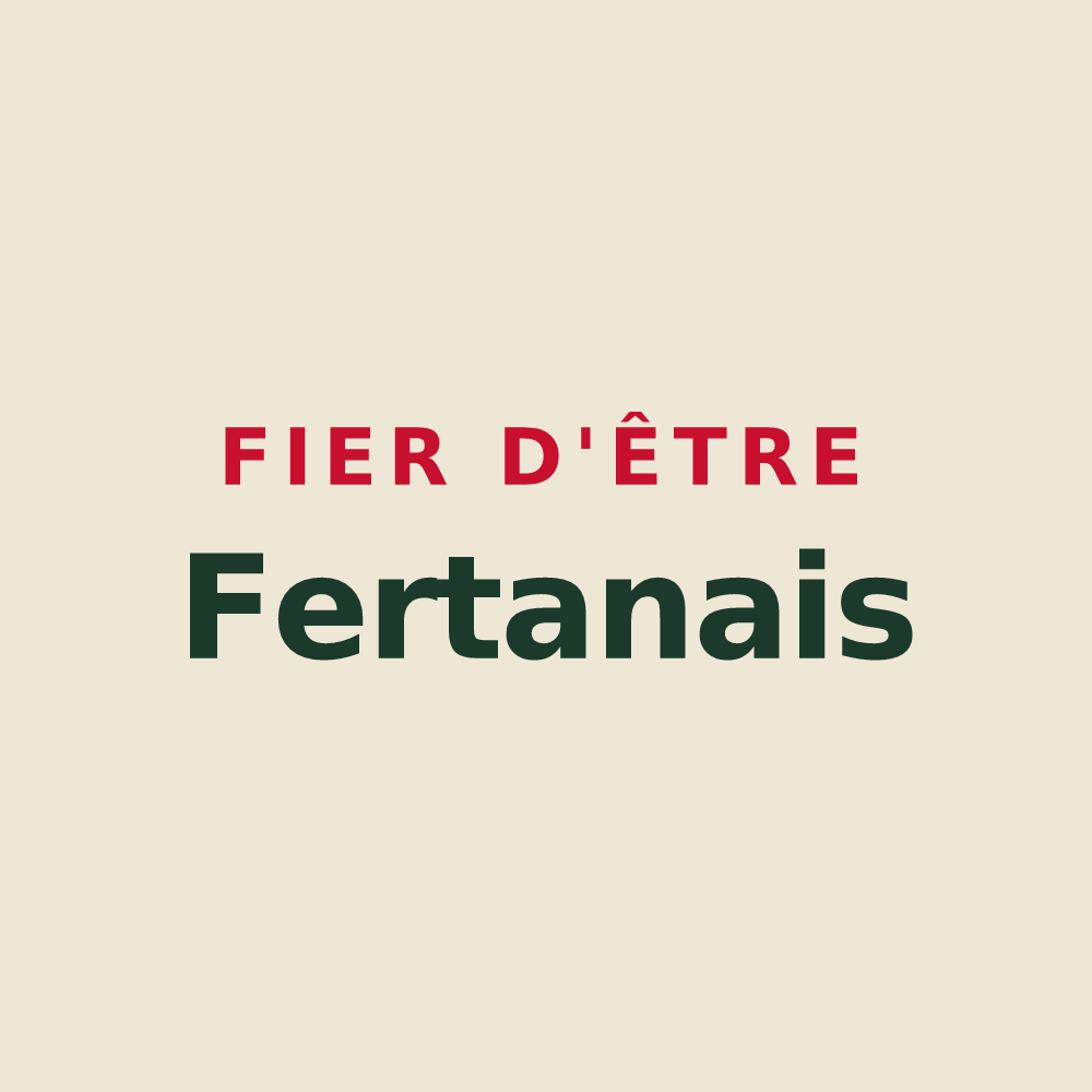 Tote bag « Fier d'être Fertanais » — design pour Fertans