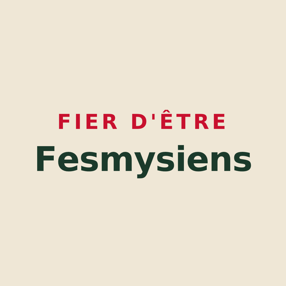 Tote bag « Fier d'être Fesmysiens » — design pour Fesmy-le-Sart