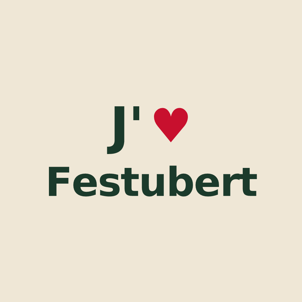 Tote bag personnalisé Festubert — design J'aime Festubert