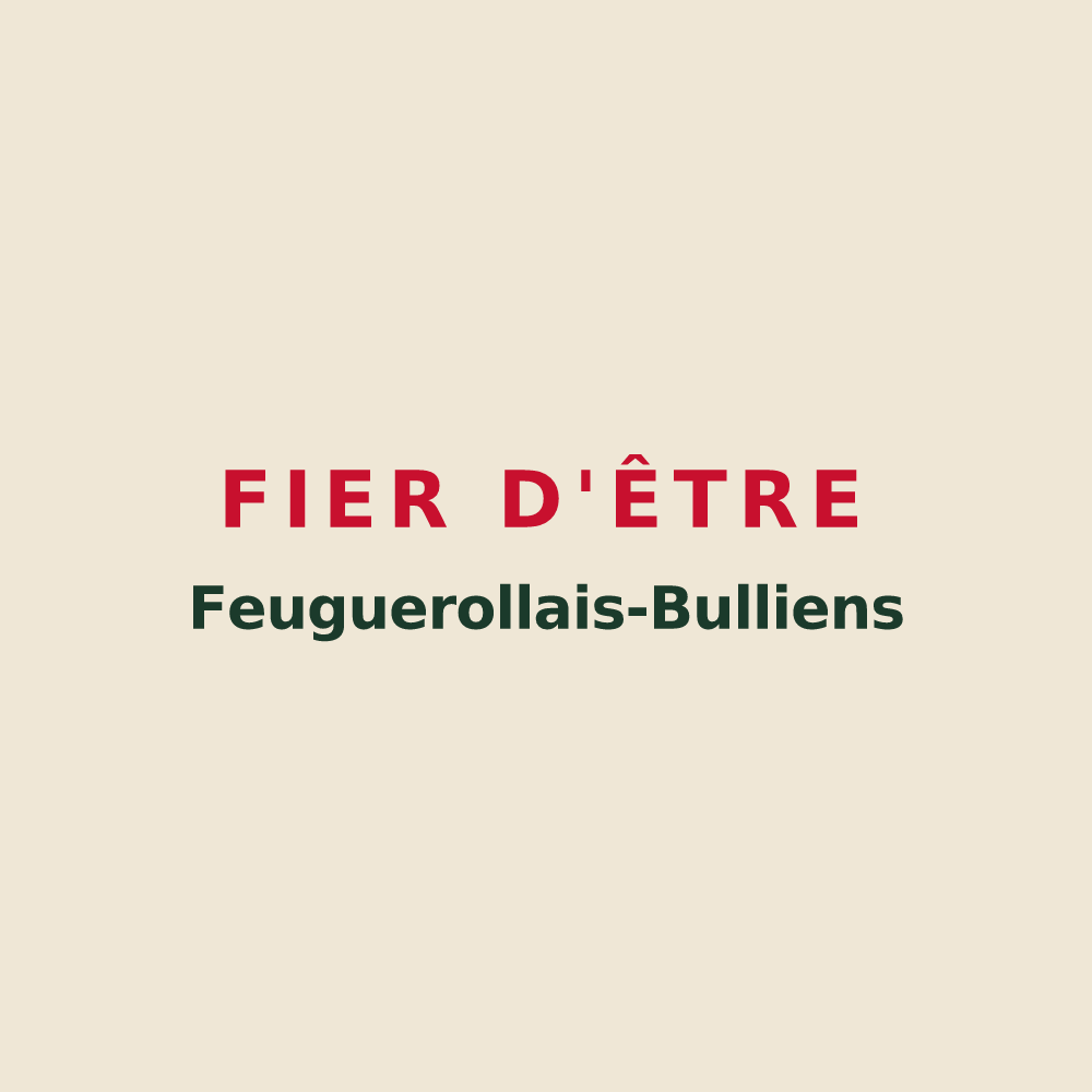 Tote bag « Fier d'être Feuguerollais-Bulliens » — design pour Feuguerolles-Bully