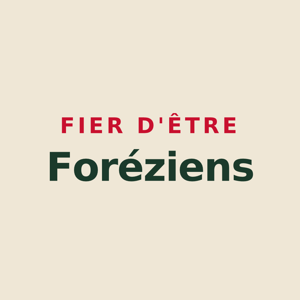 Tote bag « Fier d'être Foréziens » — design pour Feurs