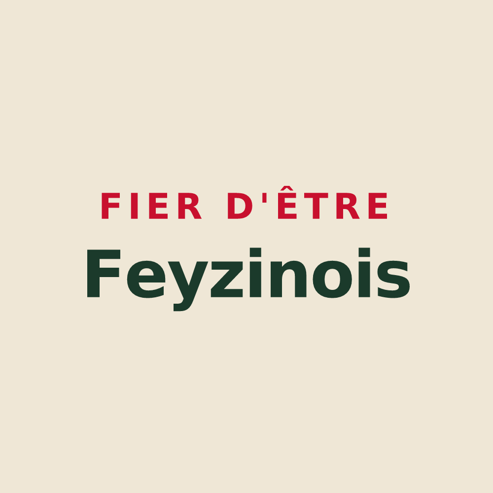 Tote bag « Fier d'être Feyzinois » — design pour Feyzin