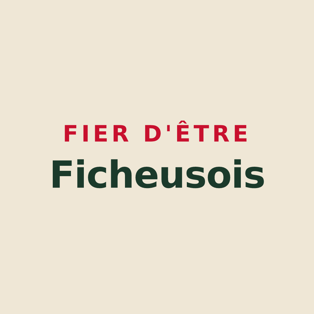 Tote bag « Fier d'être Ficheusois » — design pour Ficheux