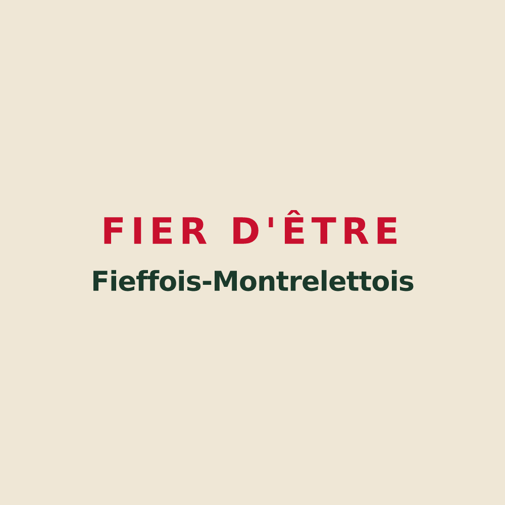 Tote bag « Fier d'être Fieffois-Montrelettois » — design pour Fieffes-Montrelet