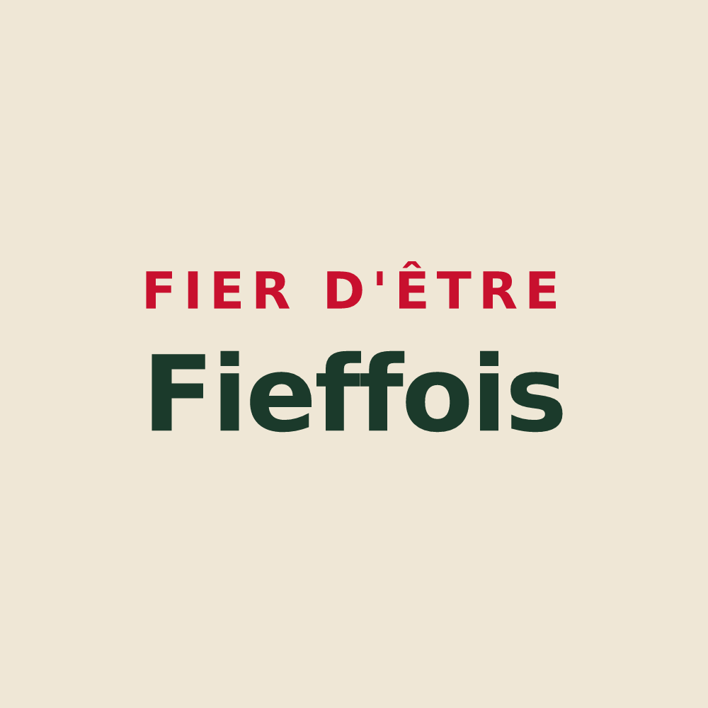 Tote bag « Fier d'être Fieffois » — design pour Fiefs