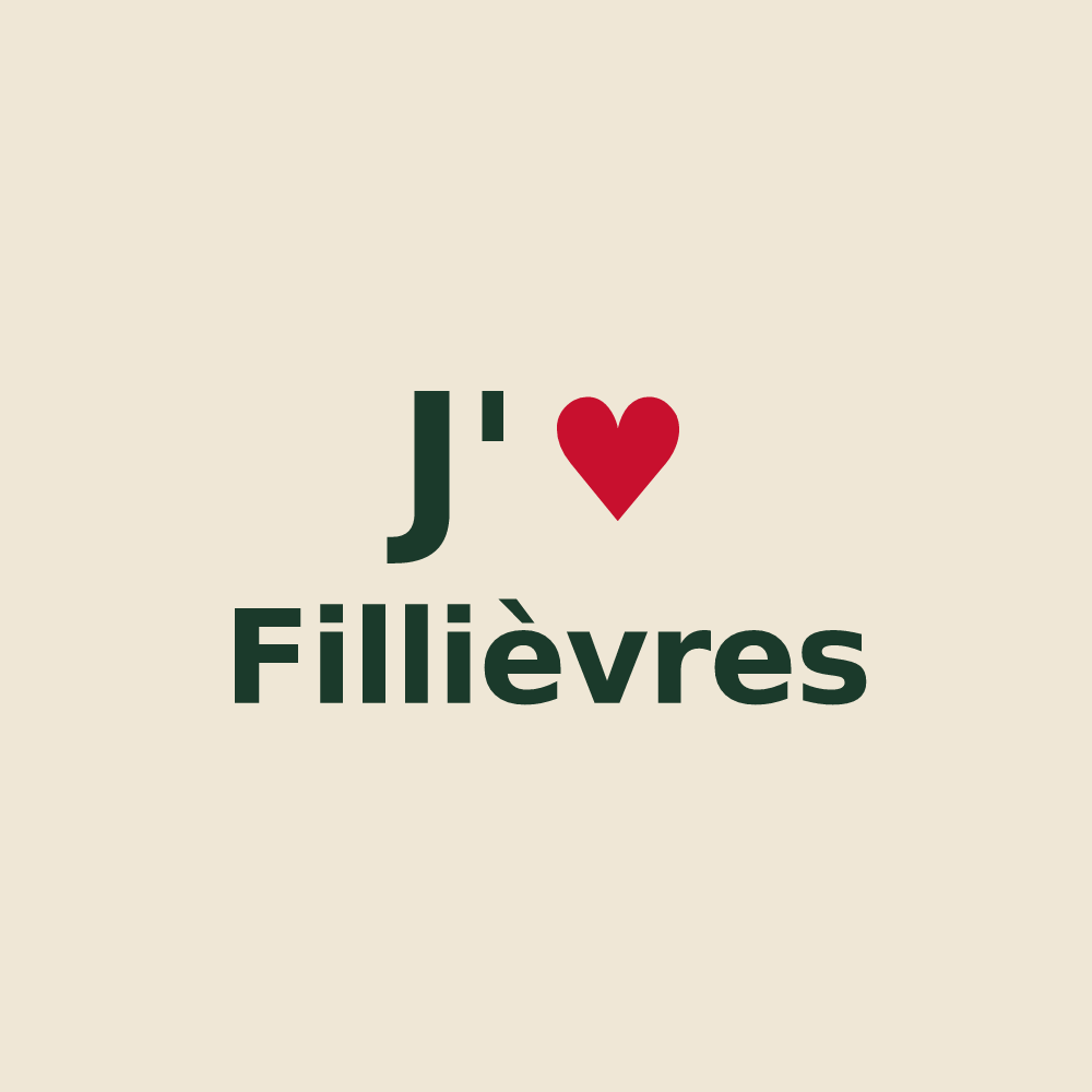 Tote bag personnalisé Fillièvres — design J'aime Fillièvres