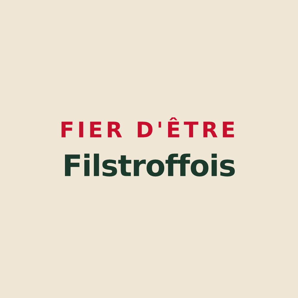 Tote bag « Fier d'être Filstroffois » — design pour Filstroff