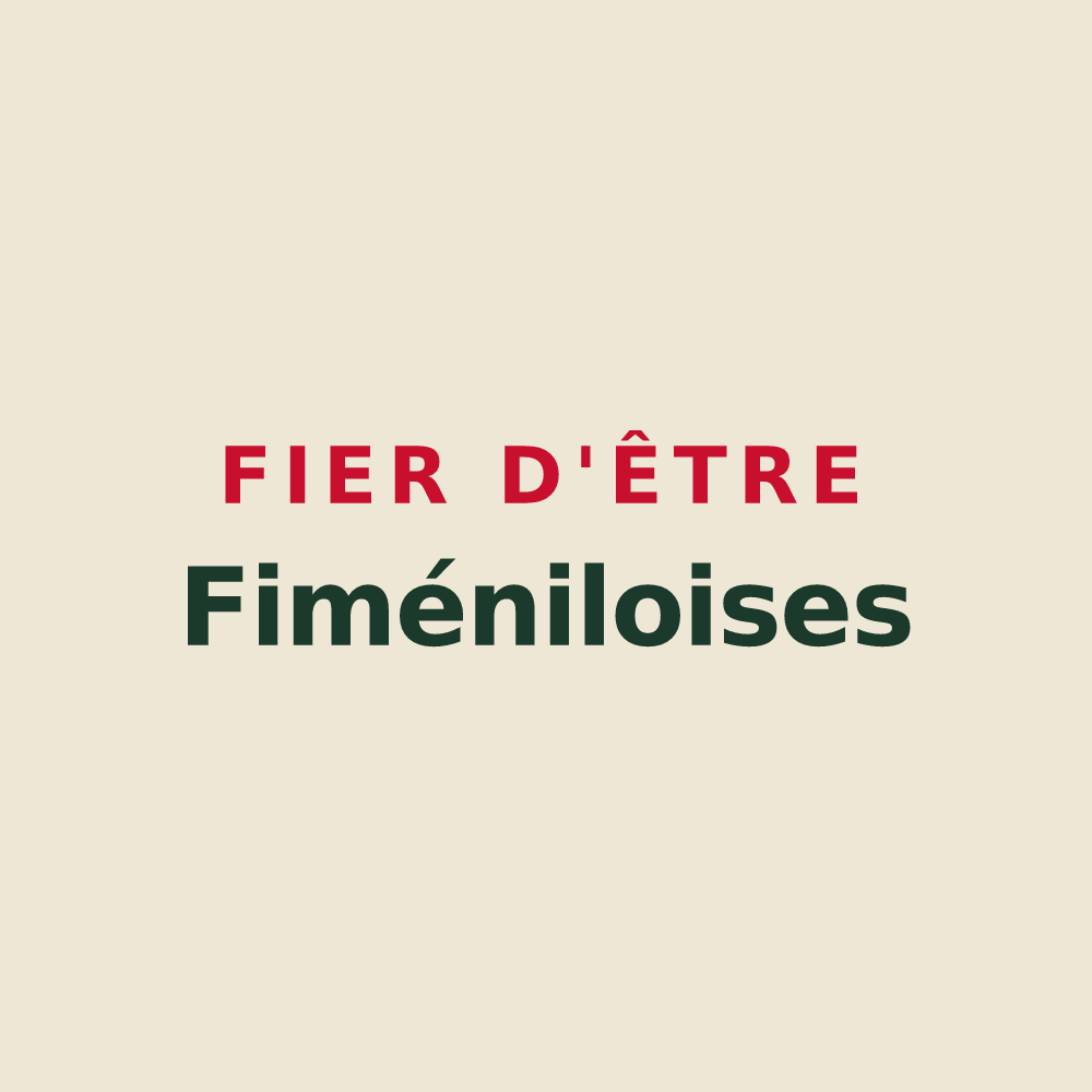 Tote bag « Fier d'être Fiméniloises » — design pour Fiménil