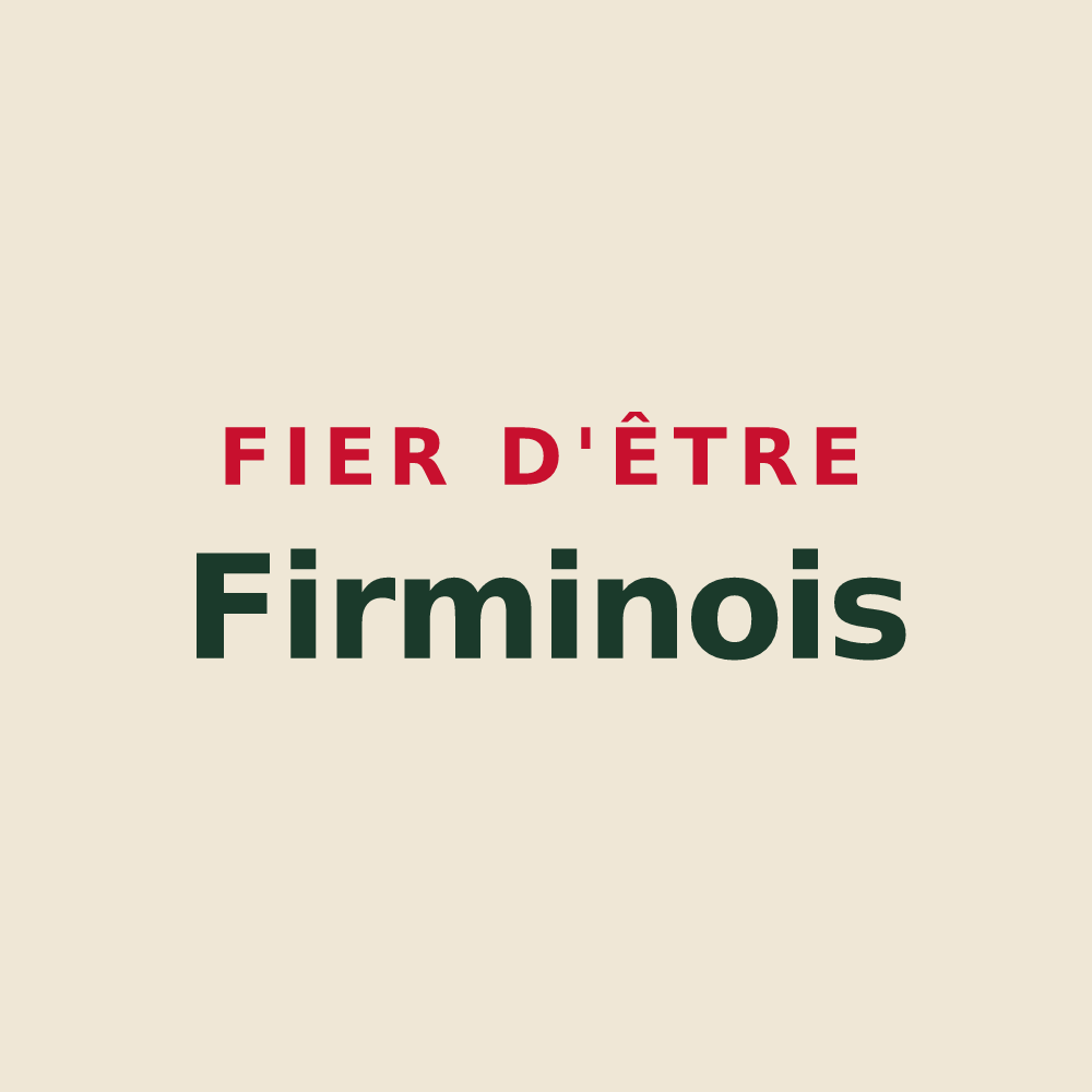 Tote bag « Fier d'être Firminois » — design pour Firmi