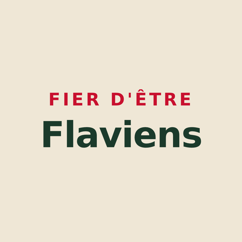 Tote bag « Fier d'être Flaviens » — design pour Flavy-le-Martel