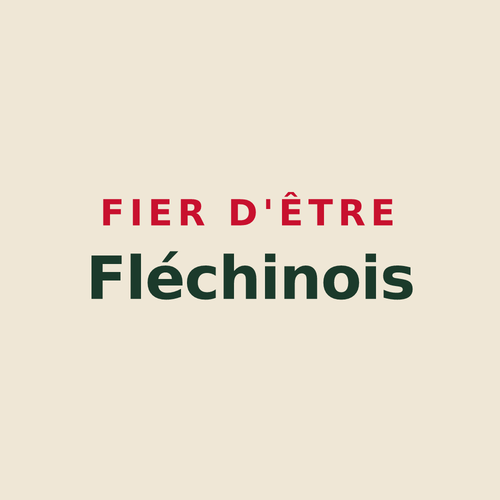 Tote bag « Fier d'être Fléchinois » — design pour Fléchin