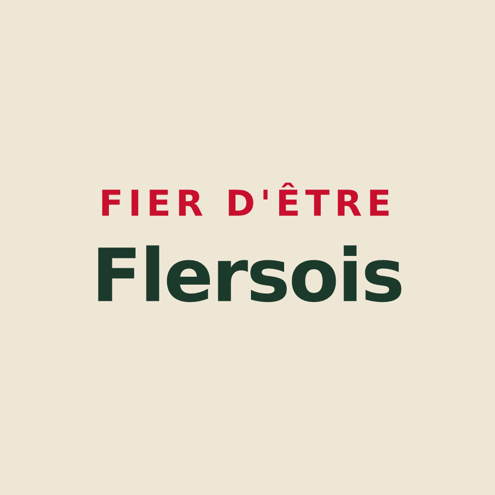 Tote bag « Fier d'être Flersois » — design pour Flers-en-Escrebieux